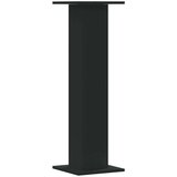 vidaXL Stalci za biljke 2 kom crni 30 x 30 x 95 cm konstruirano drvo | shoptok.hr