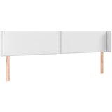  LED uzglavlje bijelo 203x16x78/88 cm od umjetne kože | shoptok.hr