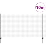 vidaXL komplet ograde za vrt set od 2 siva metal standard izdržljivo | shoptok.hr
