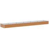  Povišena vrtna gredica 582 x 100 x 36 cm Cinkani čelik | shoptok.hr