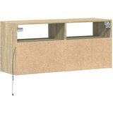  Zidni TV ormarić LED boja hrasta sonome 100x31x45 cm | shoptok.hr