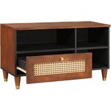 TV ormar s ladicama Smeđa 80 x 33,5 x 46 cm Čvrsto drvo manga | Eponuda.ba