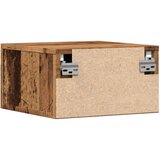 vidaXL Zidni noćni ormarić boja staro drvo 35 x 35 x 20 cm | shoptok.hr