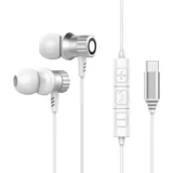 Slušalke za telefon USB-C LD501-C, bele