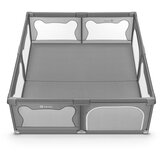 Lionelo dječja igraonica/vrtić Willow XL 187x207x68 cm, Grey Concrete | shoptok.hr