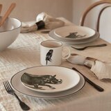 Costa Nova Crni/bež desertni tanjuri u setu 4 kom od kamenine ø 22 cm Elements – | shoptok.hr