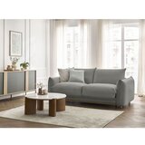 Bobochic Paris Siva raztegljiva sedežna garnitura 214 cm Ernest – | Shoptok.si