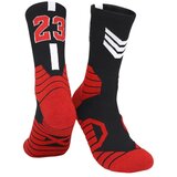 Nine Sport Sportske čarape za košarku Michael Jordan 23, Crne Cene
