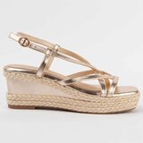 Leindia Espadrile 102970 Pozlačena Cene