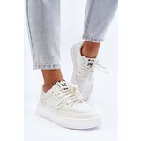 Boto Women's White Faux Leather Sneakers Avanalis Cijene