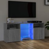 vidaXL TV ormarić s LED svjetlima boja hrasta sonome 120x30x50 cm Cijene
