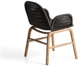 Kave Home Temno siv vrtni stol Alipa – | Shoptok.si