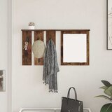  Vješalica za kapute na zidu Dimljeni hrast 85 x 10 x 45 cm | shoptok.hr