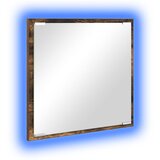  LED kupaonsko ogledalo Zidne Dimljeni hrast 40 x 37 x 8.5 cm | shoptok.hr