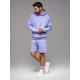 Ombre UNISEX sweatshirt set for couples hoodie + athleisure style shorts | shoptok.hr