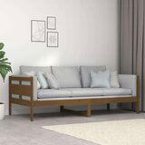  Dnevna postelja medeno rjava trdna borovina 90x200 cm, (20601205) | Shoptok.si