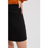 Moodo Mini skirt with geometric embossing | Shoptok.si