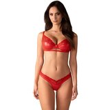 Obsessive Aliosa 2-pcs Set Red S/M | Shoptok.si