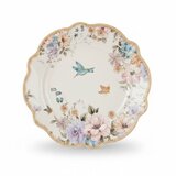  Set desertnih tanjira 6/1 21,5 cm cvetni motivi i ptica Cene