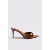Trendyol Shoes Ženske papuče Takss26To00101, Smeđe Cene