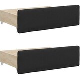 vidaXL Izvlečna dnevna postelja s predali črna 90x200 cm um. usnje | Shoptok.si