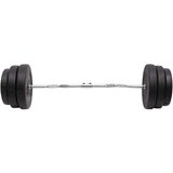  Dvoručni zakrivljeni uteg s pločama 90 kg | shoptok.hr