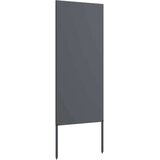 vidaXL Dekorativni panel za vrt antracit siva 50 x 140 cm Mnogi jeklo | Shoptok.si