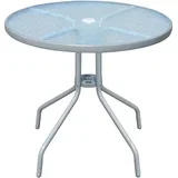 stol od čelika sivi 80 x 71 cm