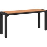  Vrtna klupa Smeđa 100 x 28 x 45cm Čelik | Eponuda.ba