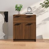 vidaXL Komoda rjavi hrast 60x30x70 cm konstruiran les Cene