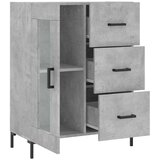  Komoda siva boja betona 69 5x34x90 cm od konstruiranog drva | shoptok.hr