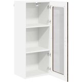 vidaXL zidni kuhinjski ormarić s policom smeđi hrast 40 x 31 x 100 cm | shoptok.hr