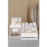 WALLXPERT elegance - white, transparent whitetransparent make-up organizer Cene