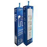 X Wave ps 3/3 produžni naponski kabl sa 3 utičnice i 3 usb,dužina 1,8m | ePonuda.com