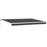 vidaXL Samodejna retraktibilna tenda Antracit 450x300 cm | Shoptok.si