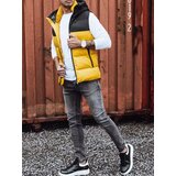 DStreet Kamizelka męska pikowana żółta | shoptok.hr