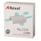 Rexel Sponke za spenjač št.23/6, 1000 kosov | Shoptok.si