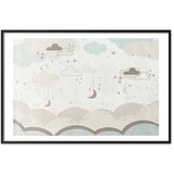  Plakat - Fairytale Night 60x40 Crni okvir s margom | shoptok.hr