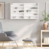 vidaXL Vitrina bijela 100x15x58 cm konstruirano drvo | shoptok.hr