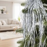  Ca1547 božićni ukrasi za jelovnik, anđeoska kosa, srebrna | shoptok.hr