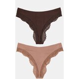 Sinsay Brazilske gaćice s viskozom 2 pack | shoptok.hr