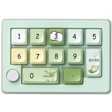 INF Brezžična RGB igralna mehanska mini tipkovnica XSX-W908 z 12 tipkami Green, (5000071902) Cene