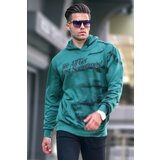 Madmext Sweatshirt - Green - Regular fit Cene