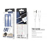  Techancy USB A- Type-C kabel 5A 120 cm - bijela | shoptok.hr