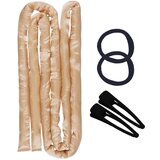 INF Naglavni trak za kodranje las brez toplote Brez vročine s sponkami za lase Beige, (21538128) | Shoptok.si