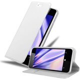 Cadorabo Ohišje, združljivo z Nokia Lumia 550 v klasično srebrno - Zaščitni ovitek z magnetnim zapiranjem, stoječo funkcijo in režo za kartice, (20551972) | Shoptok.si