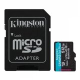 Kingston U3 V30 microSDXC 512GB Canvas Go Plus 200MB/s A2 + adapter SDCG4/512GB Memorijska kartica Cene