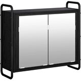  Set ormarića za kupaonicu 3 kom. Crni hrast 40 x 36 x 181 cm - Crni hrast Ormar ispod sudopera (1 vrata i 2 police) + viseći orm | shoptok.hr
