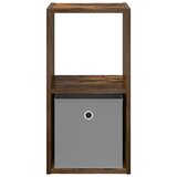  Noćni ormarić s ladicama Dimljeni hrast 30 5 x 27 x 59 5 cm - Dimljeni hrast 25.5 x 22 x 49.5 cm 1 | shoptok.hr