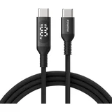 USB Kabl sa LED prikazom C-C 100W DC22